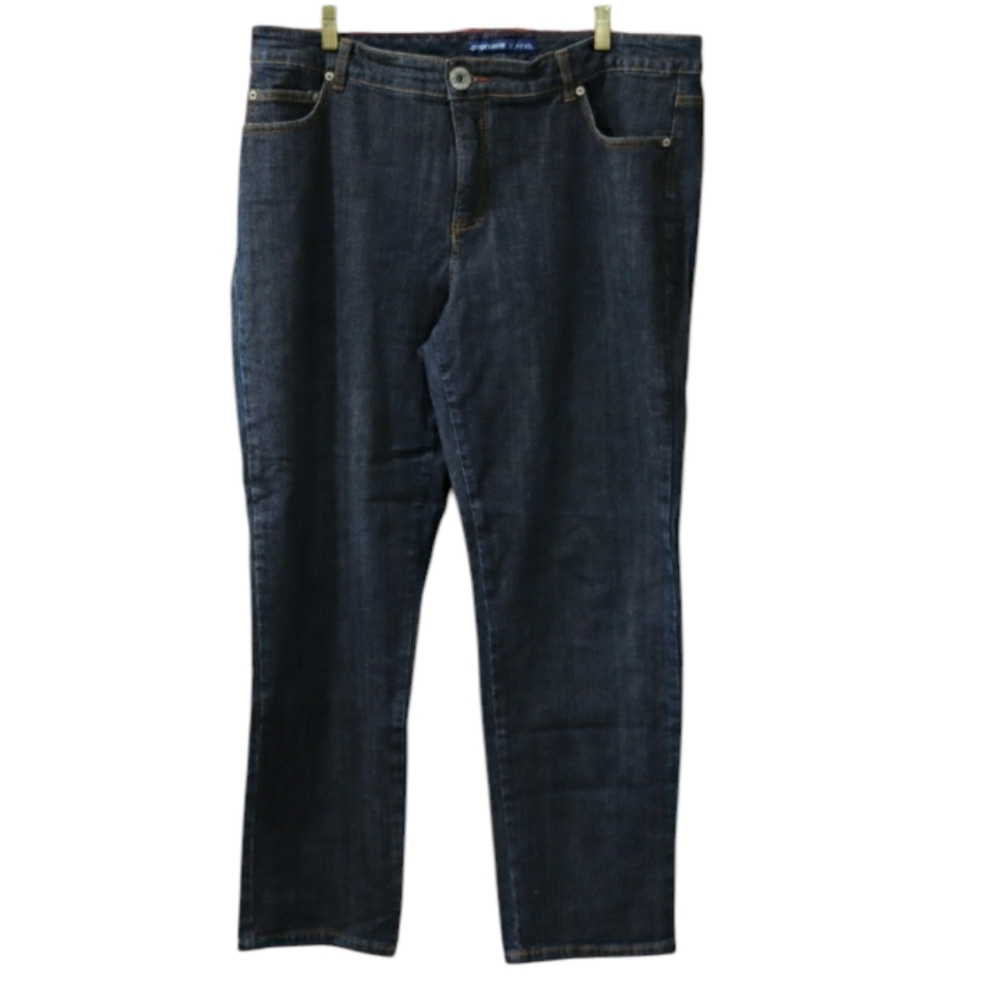 Avenue Blue Boot Cut Jeans Classic Style 18W